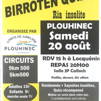 Birroten quizz à Plouhinec